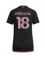 Inter Miami Jordi Alba #18 Venkovní Dres pro Dámské 2023-24 Krátký Rukáv